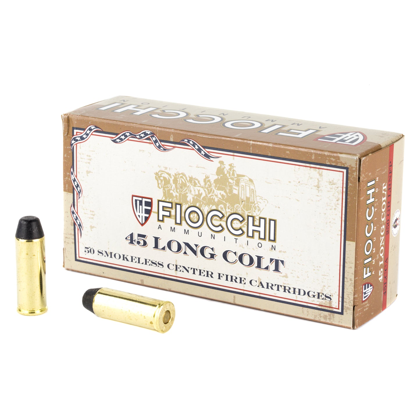 FIOCCHI 45 LONG COLT 250GR LRNFP 50/1000