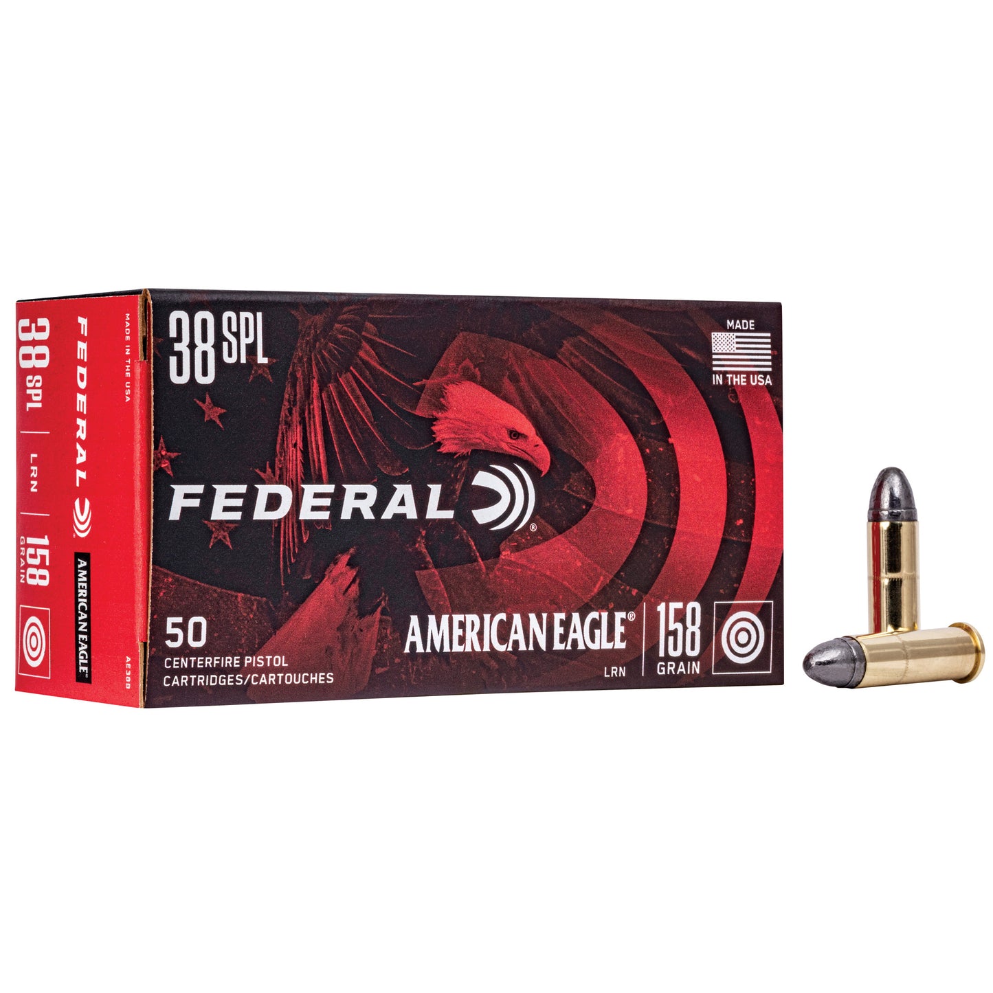 FEDERAL 38SPL 158GR LRN 50/1000