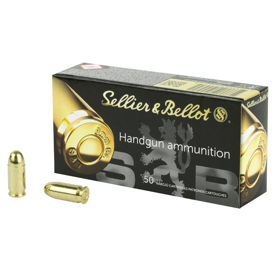 S&B .380ACP 92GR FMJ 50/1000