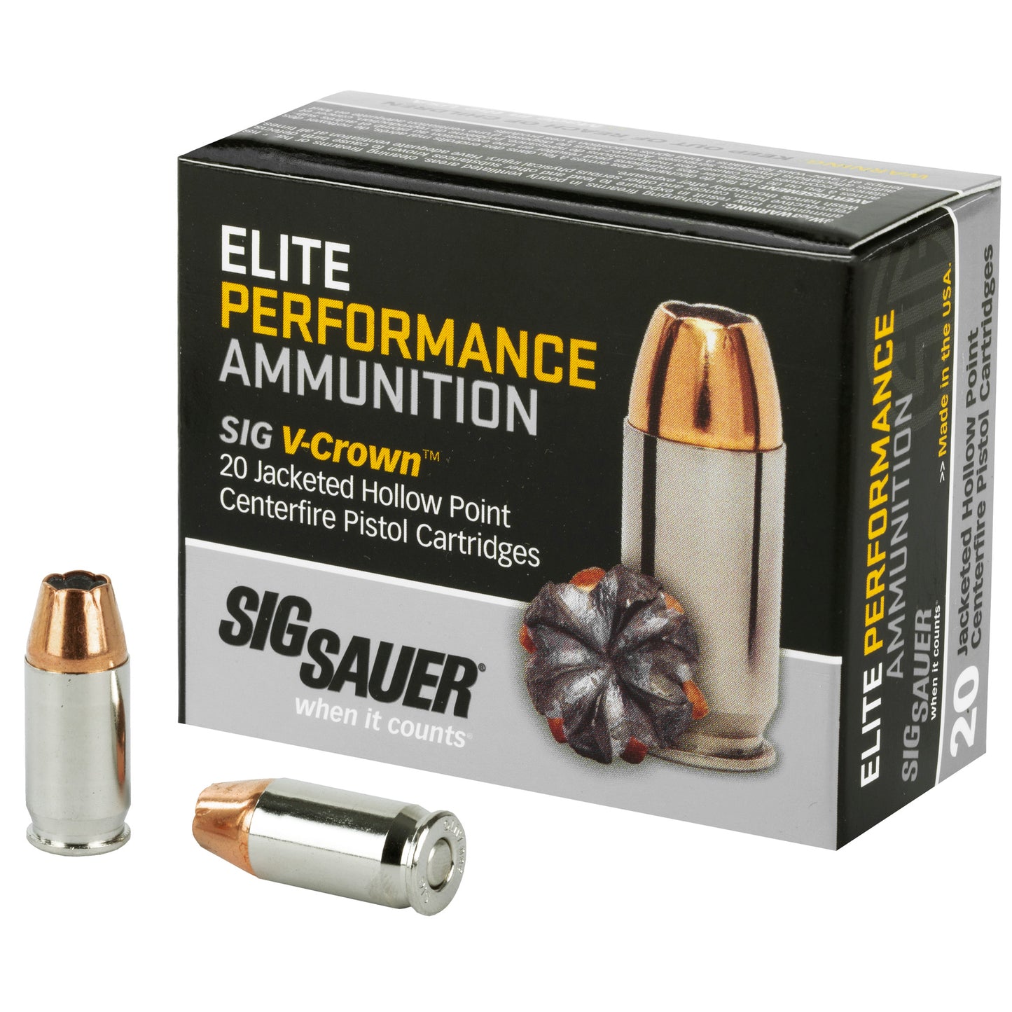 SIG SAUER .380ACP 90GR JHP 50/1000