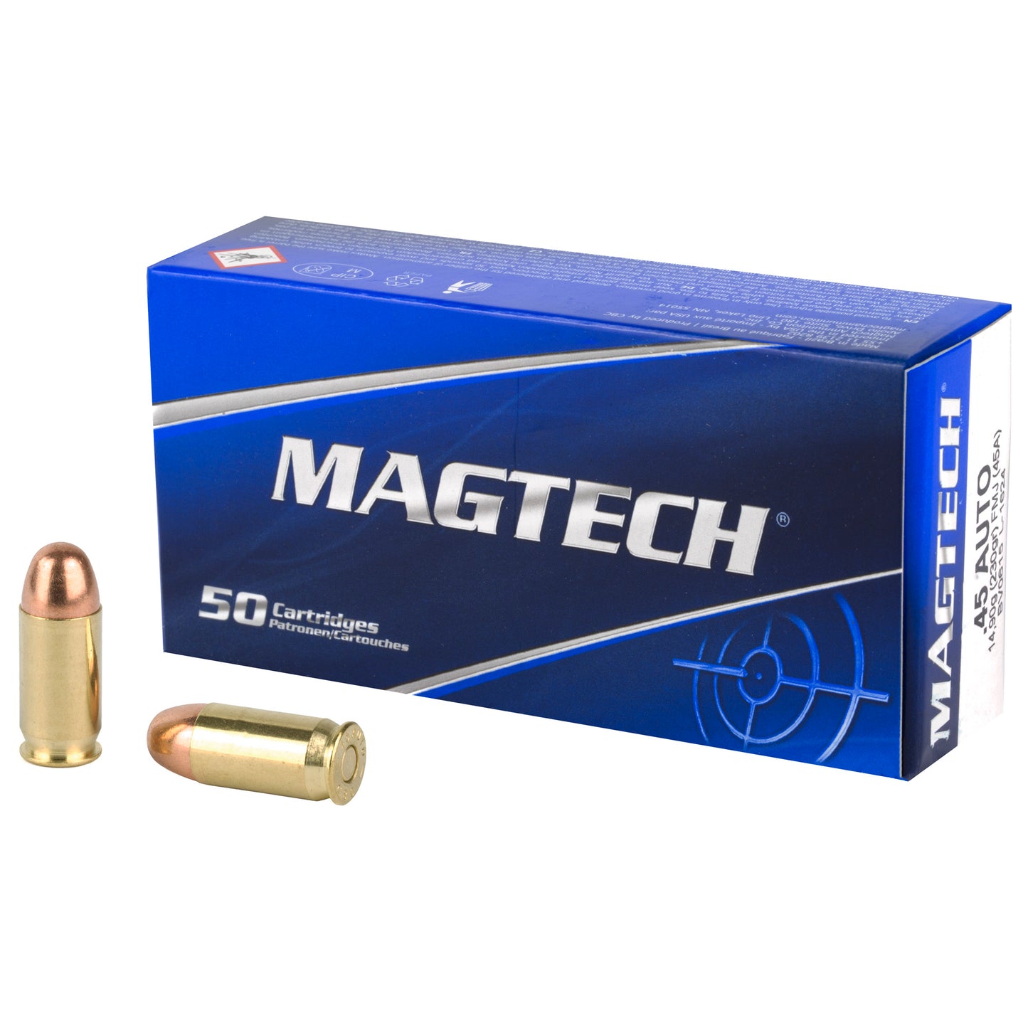 MAGTECH 45 ACP 230GR FMJ 50/1000