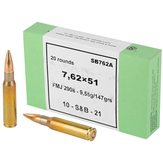 S&B 762NATO 147Gr FMJ 20/600